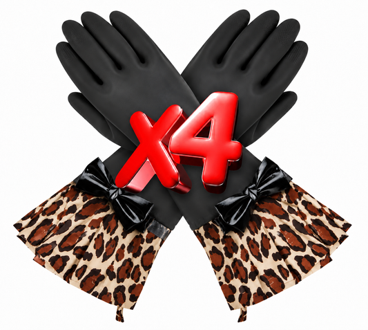 Black Leopard 4-Pack FREE SHIPPING