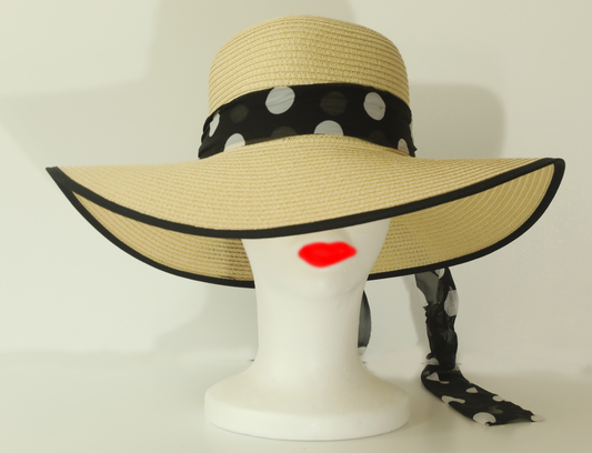 The Danielle Polkadot Hat